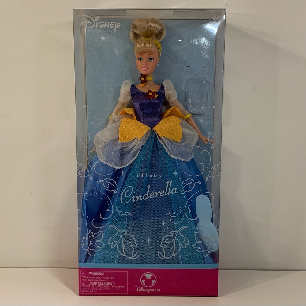 DISNEY PRINCESS FALL FANTASY COLLECTION CINDERELLA DOLL DISNEY STORE EXCLUSIVE